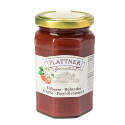 Strawberry and elderflower jam (330 g)